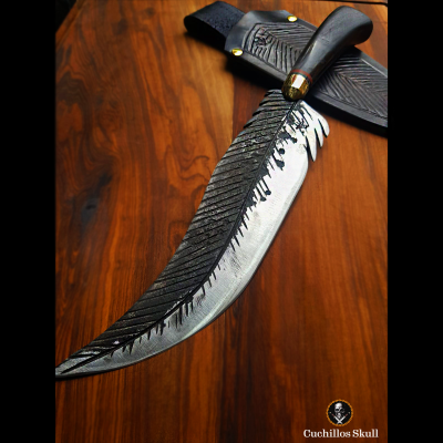 Cuchillo de autor-Pluma